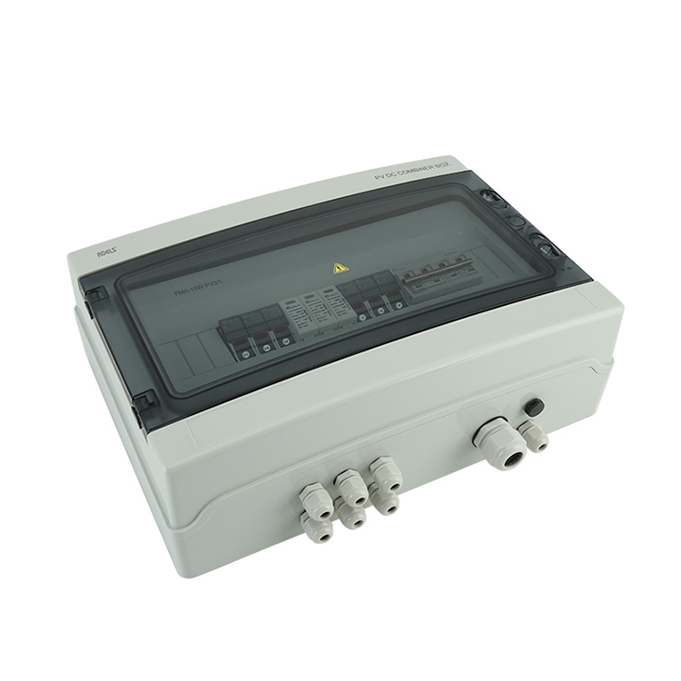 IP66 PV Solar DC Plastic Combiner Box 3 σε 1 0ut για ηλιακό σύστημα